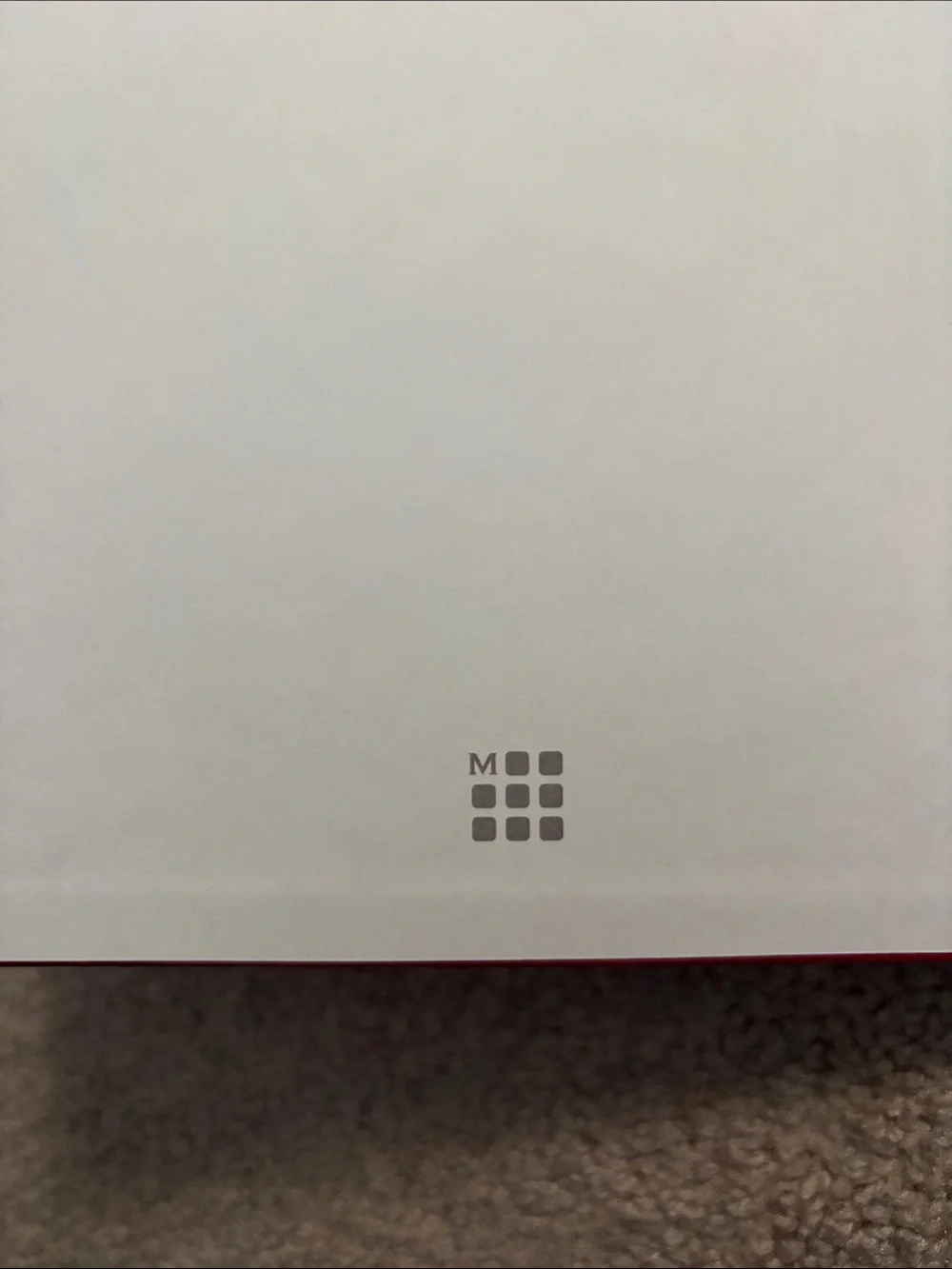 Moleskine Red Journal with Elastic Strap